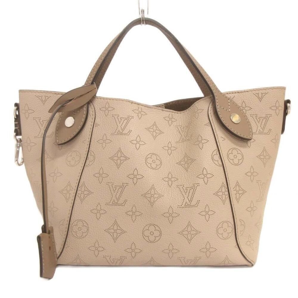 Louis Vuitton Mahina Handbag Perforated Monogram FNC Beige